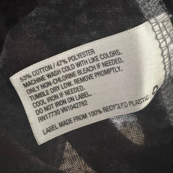 Mossimo Black Draped Open Back Tank Top Size S - Picture 3 of 4